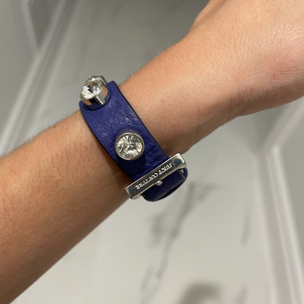 Juicy Couture purple Jeweled bracelet